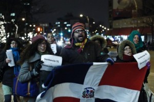 Dominicanos protestan en Nueva York contra la sentencia de nacionalidad