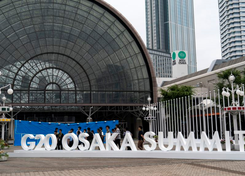 Trump se reúne en Japón con líderes del mundo en el marco de la cumbre del G20