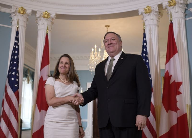 EE.UU. y Canadá reiteran compromiso con la democracia en Venezuela