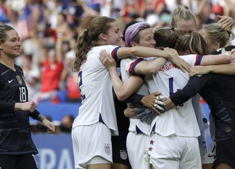 EE.UU. campeón mundial de fútbol femenino por cuarta vez