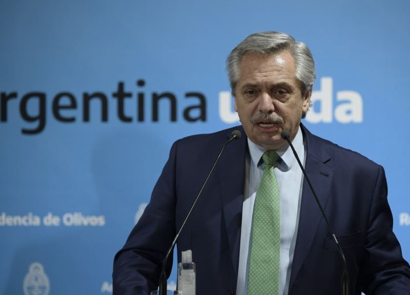 ARGENTINA: El Presidente contagiado de coronavirus después de vacunarse