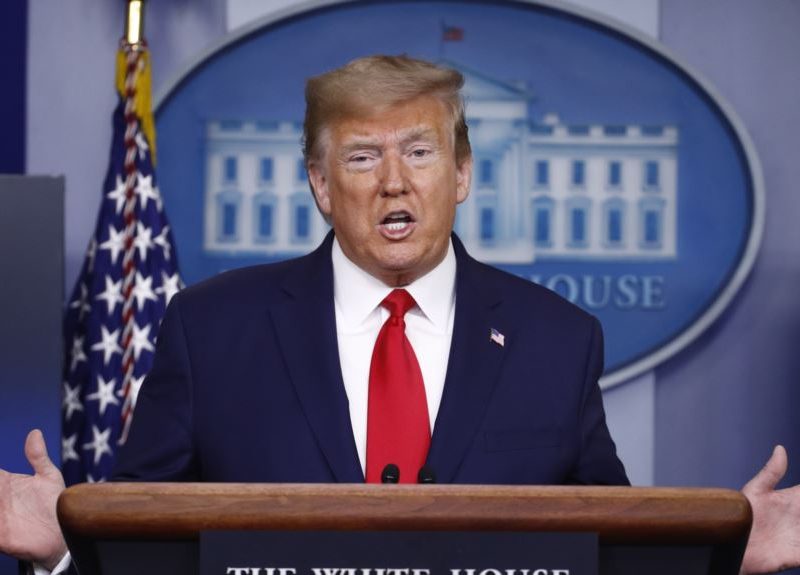 Trump dice que EE.UU. empieza a ver “avances significativos” en la lucha contra la pandemia