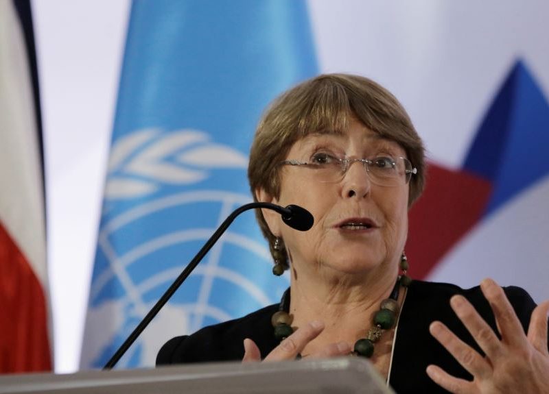 Bachelet reitera preocupación por violaciones a los DDHH en Venezuela
