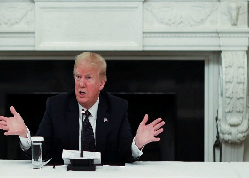 Trump desvela que está tomando hidroxicloroquina