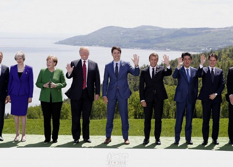 Líderes del G-7 consideran asistir a una cumbre en Washington