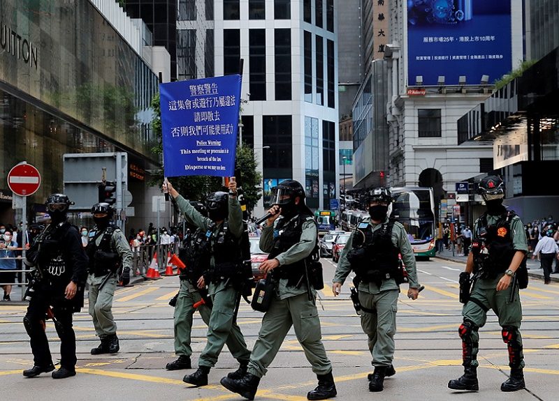 EE.UU., Gran Bretaña, Canadá y Australia condenan ley china sobre Hong Kong