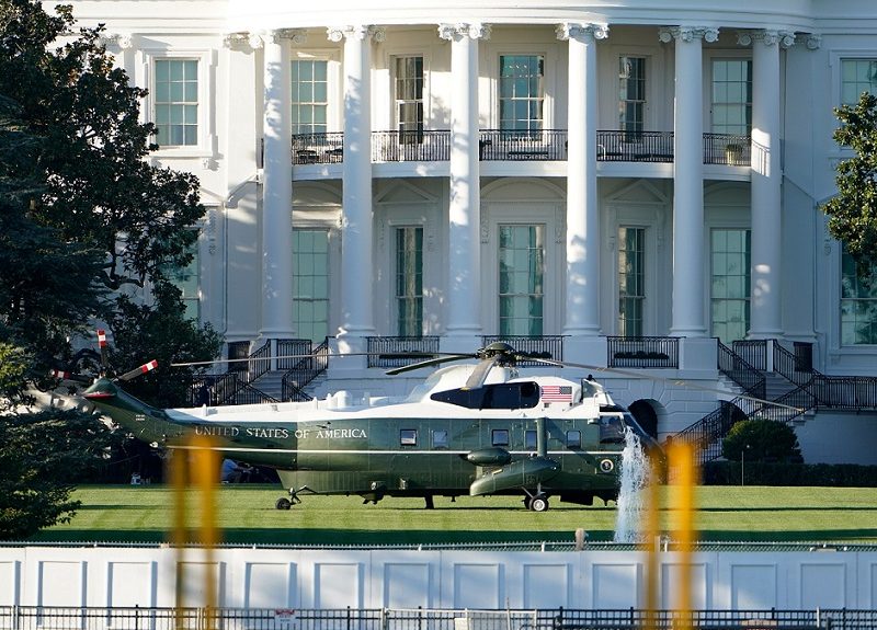 Trump pasará los “próximos días” en el hospital Walter Reed