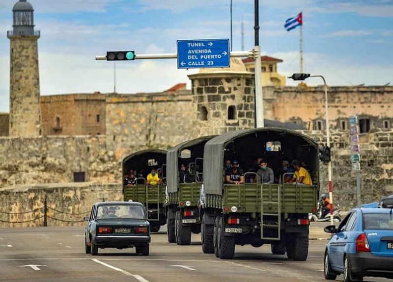 El gobierno cubano impide la marcha del 15N