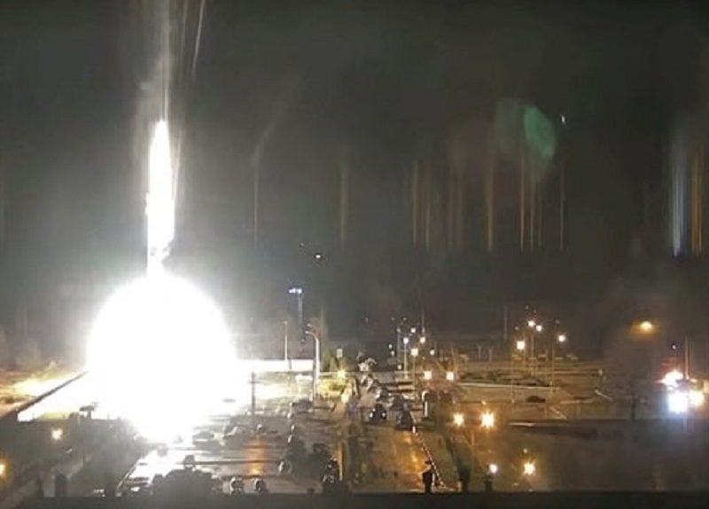 Tropas rusa toman la planta nuclear de Zaporizhzhia